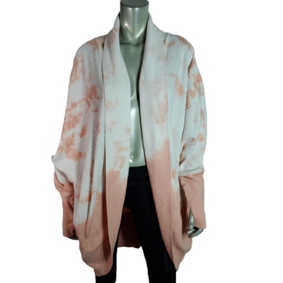 Wonderly Sweaters Wonderly Waffle Knit Cardigan Sweater Plus Size